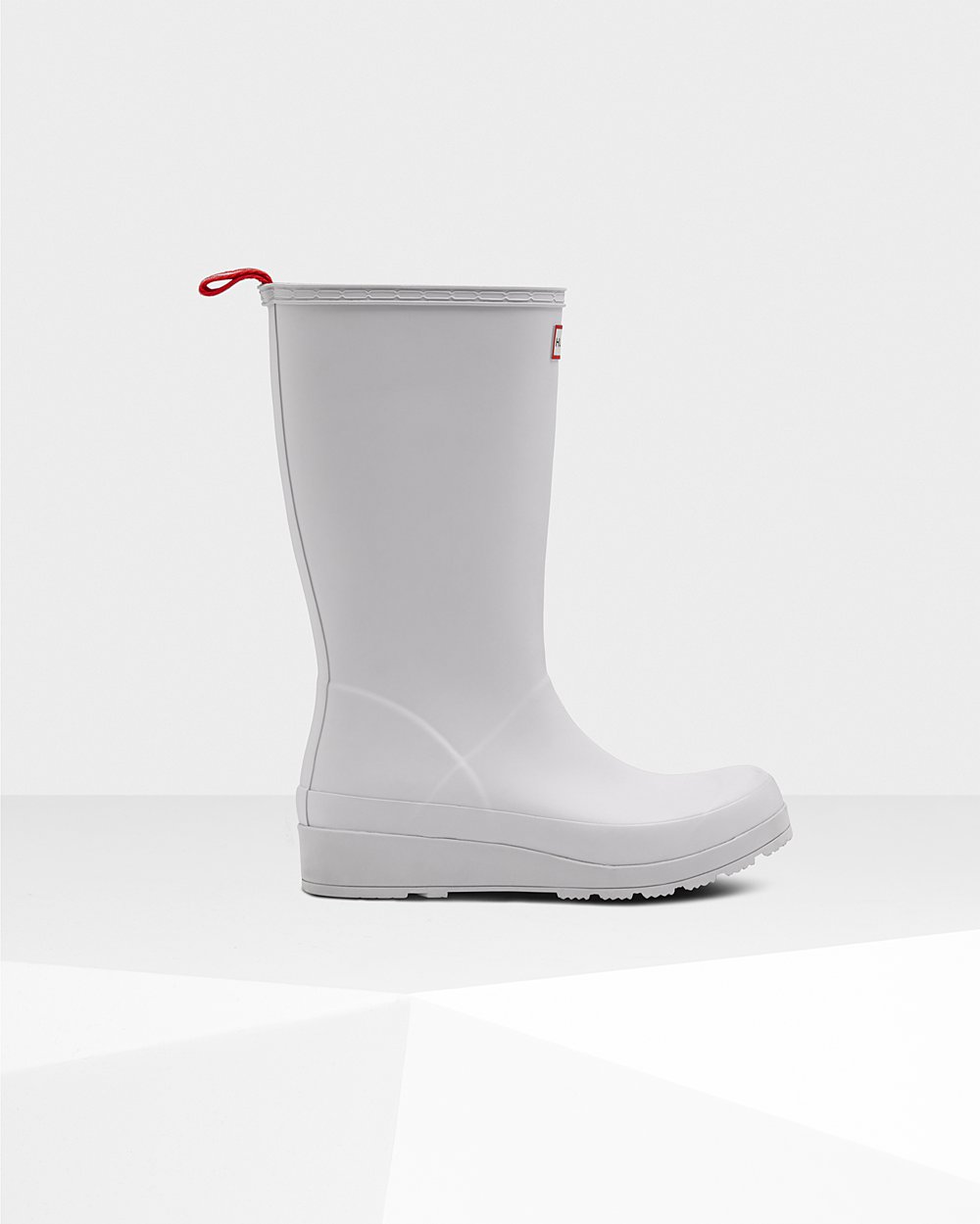 Hunter Original Tall Rain Play Boots - On Sale Womens Grey - RKJOQT419